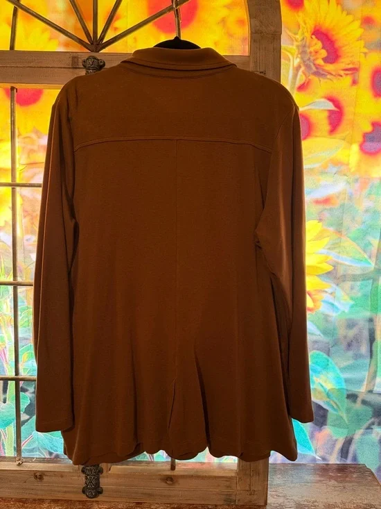 Lands End Lightweight Cotton Jacket - Picture 7 of 7